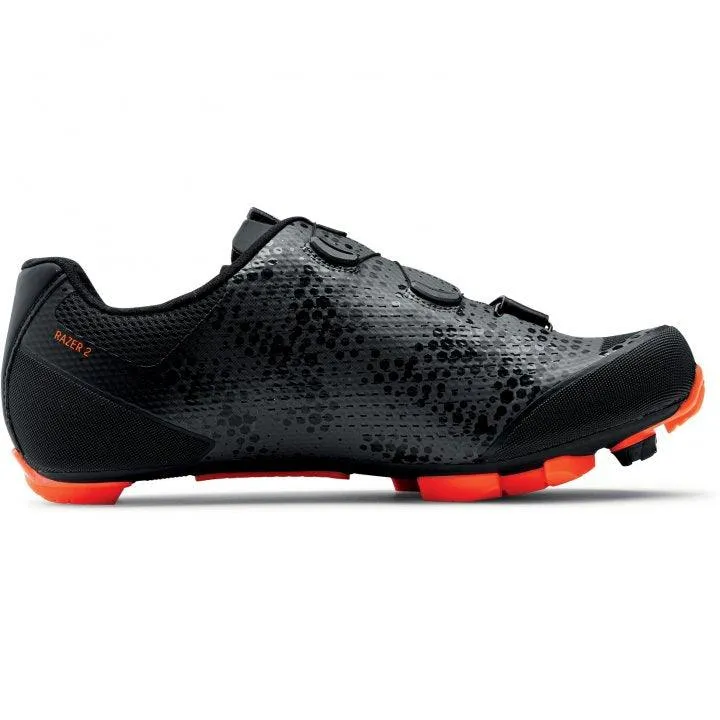 Northwave Razer 2 MTB Cycling Shoes (Anthra/Orange)