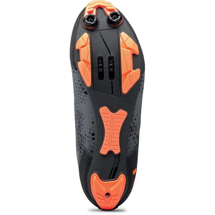 Northwave Razer 2 MTB Cycling Shoes (Anthra/Orange)