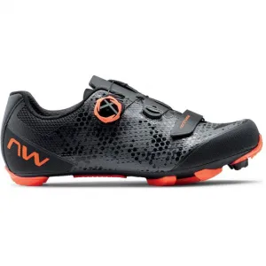 Northwave Razer 2 MTB Cycling Shoes (Anthra/Orange)