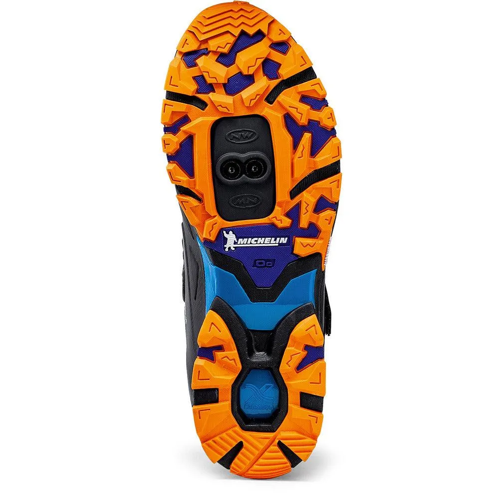 Northwave Spider 2 MTB Cycling Shoes (Black/Blue)