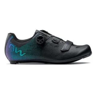 Northwave Storm Carbon 2 Road Cycling Shoe (Black/Iridescent)