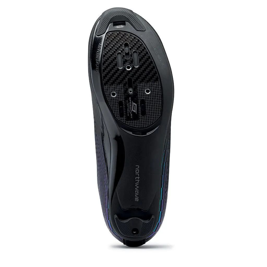 Northwave Storm Carbon 2 Road Cycling Shoe (Black/Iridescent)
