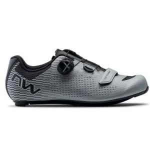 Northwave Storm Carbon 2 Road Cycling Shoe (Silver Reflective)