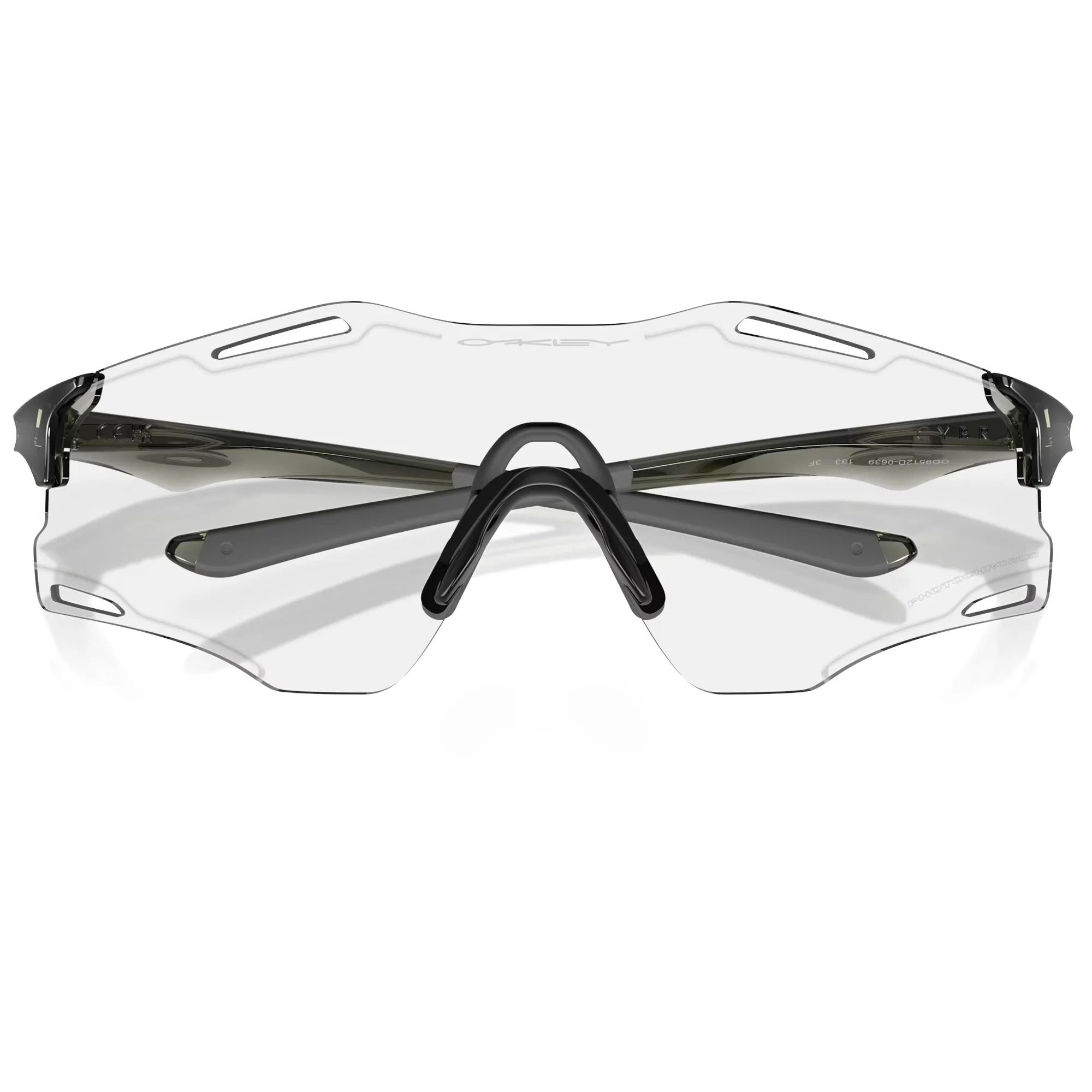Oakley Cybr Zero Glasses - Polished black iridium photochromic