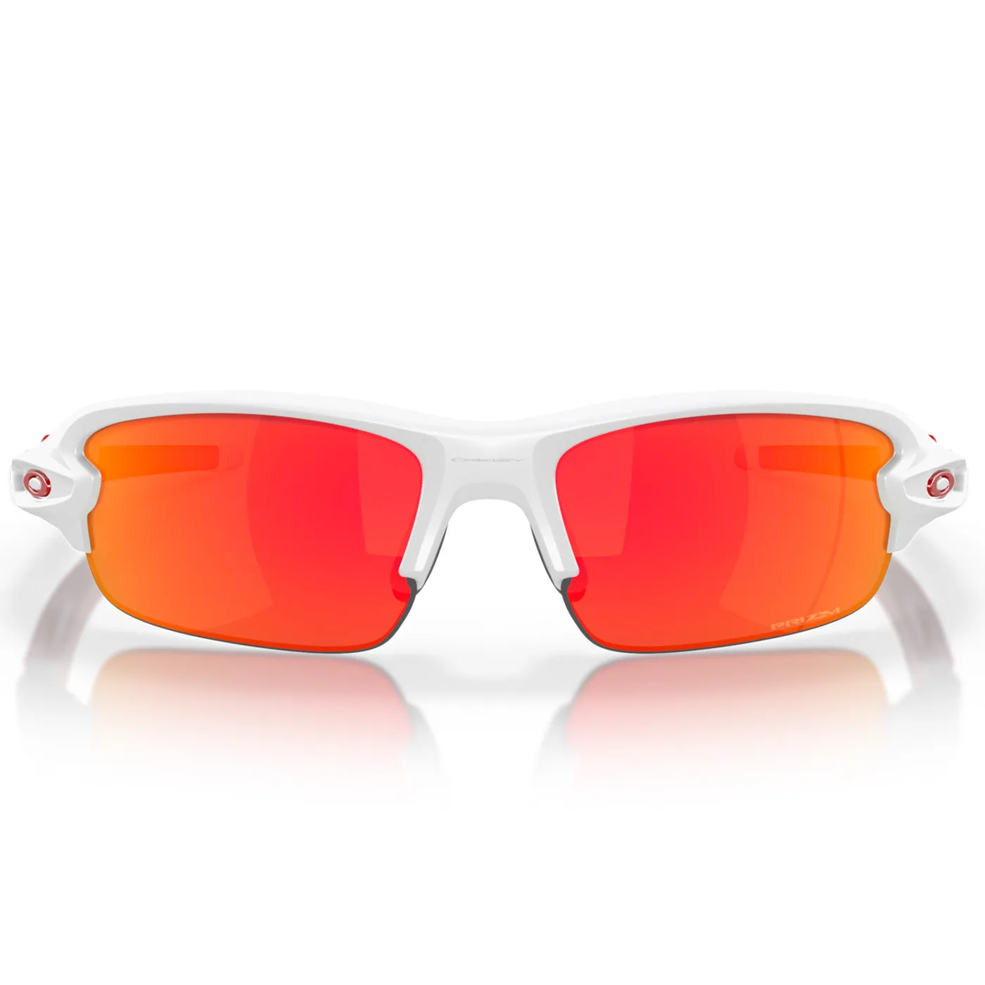 Oakley Flak XXS kids sunglasses - Matte White Prizm Ruby