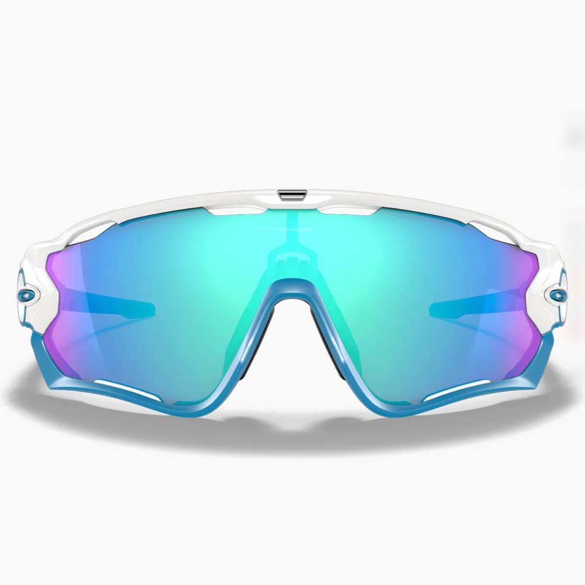 Oakley Jawbreaker sunglasses - Polished White Prizm Sapphire