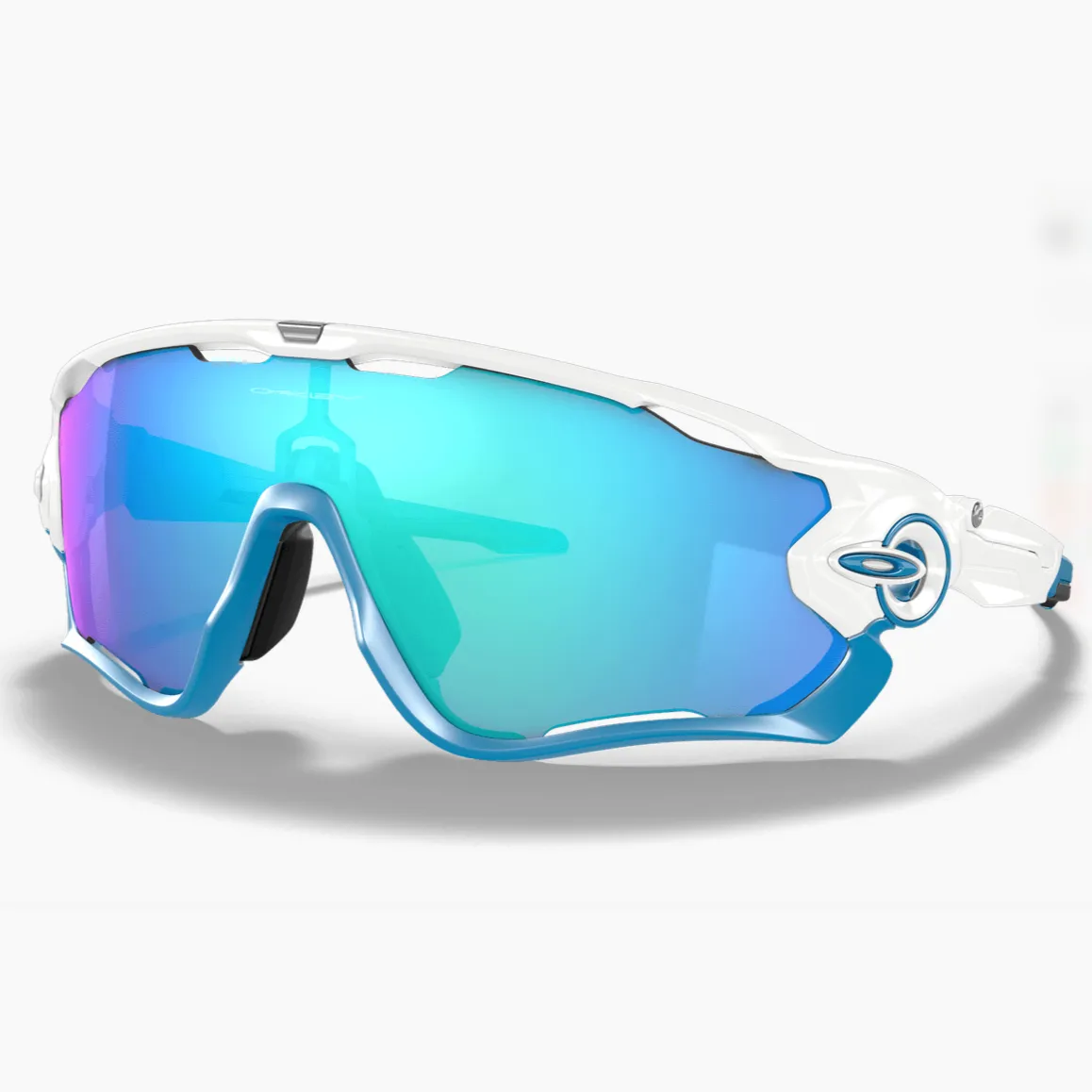Oakley Jawbreaker sunglasses - Polished White Prizm Sapphire