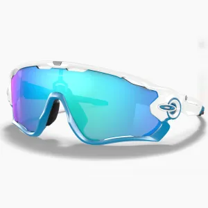 Oakley Jawbreaker sunglasses - Polished White Prizm Sapphire