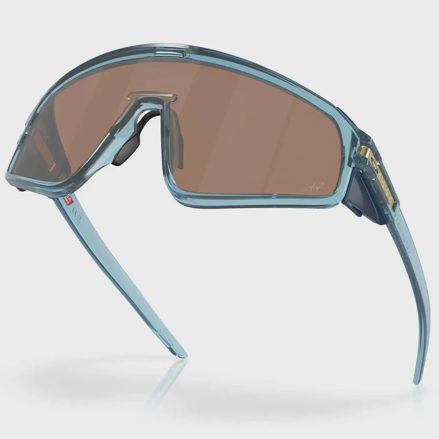 Oakley Latch Panel Glasses - Trans Stonewash Prizm Tungsten