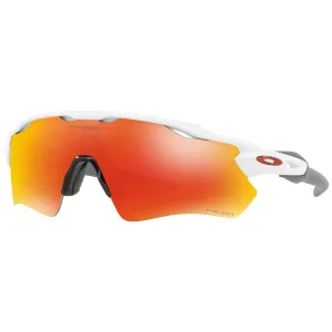 Oakley Radar EV Path Team Colors sunglasses - Polished white Prizm ruby