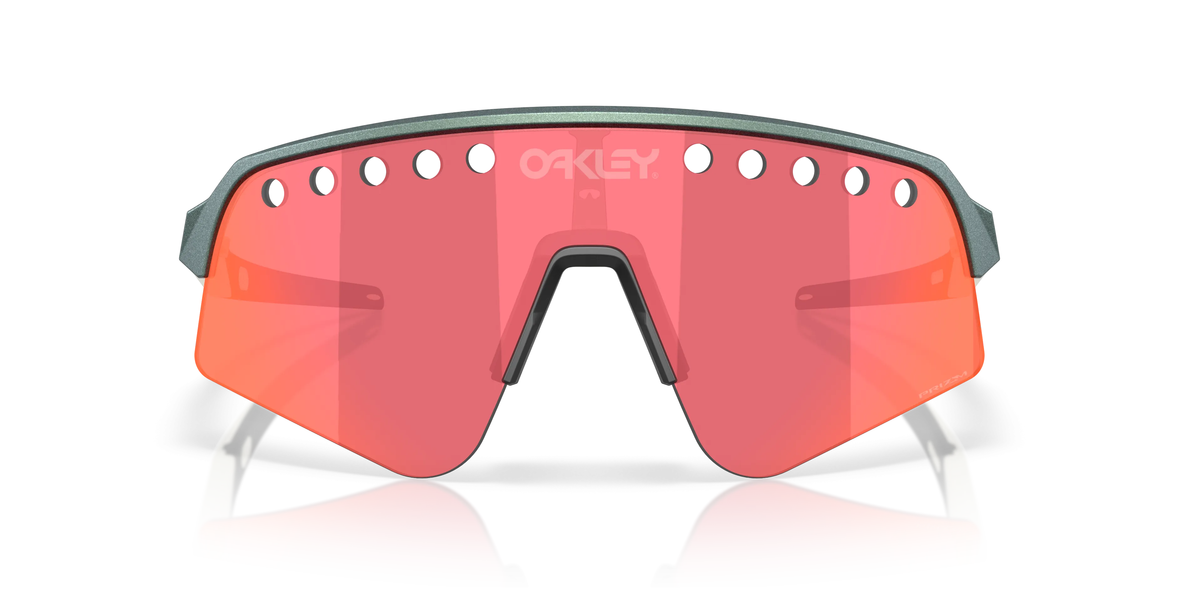 Oakley Sutro Lite Sweep sunglasses - Matte Silver/Blue Colorshift Prizm Trail Torch