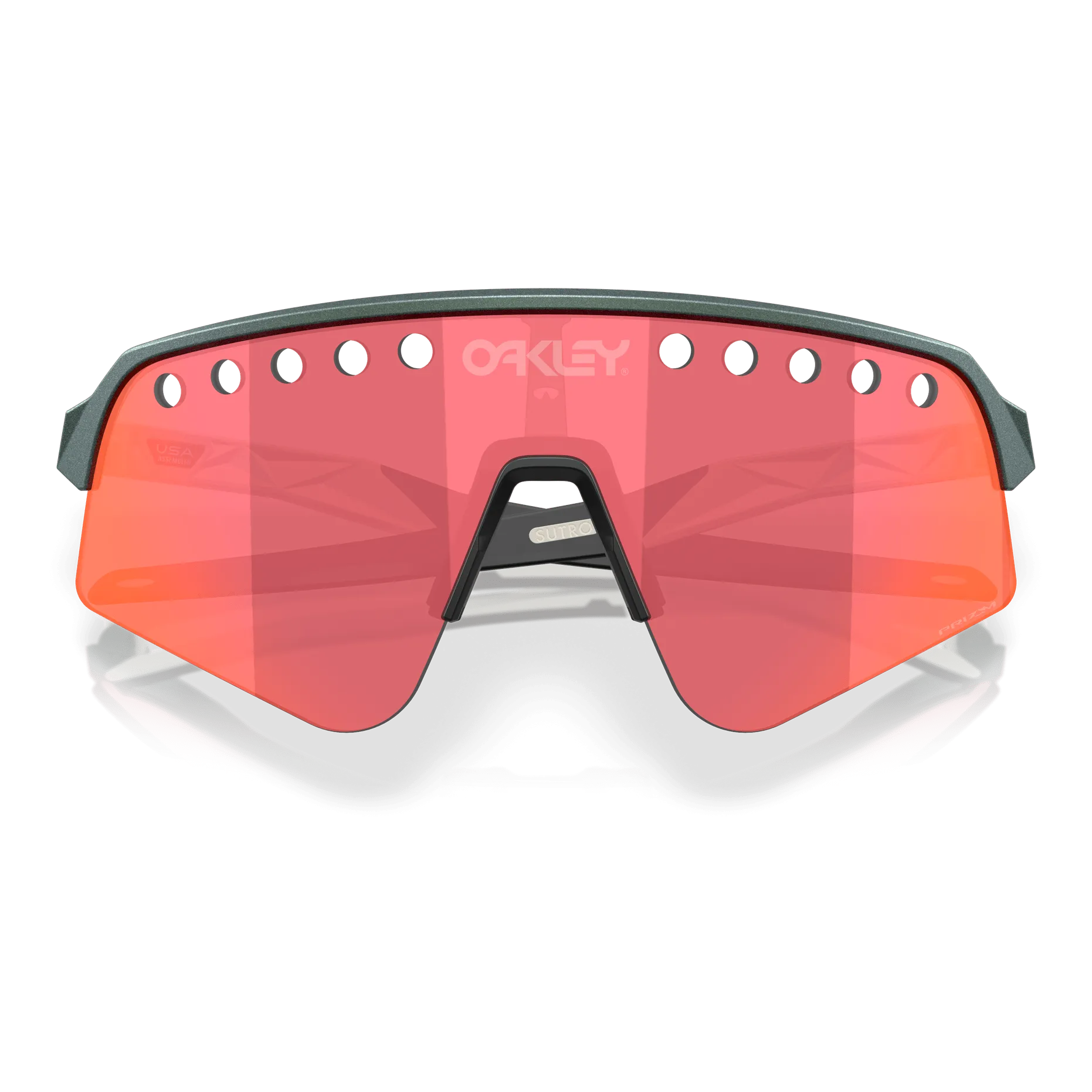 Oakley Sutro Lite Sweep sunglasses - Matte Silver/Blue Colorshift Prizm Trail Torch