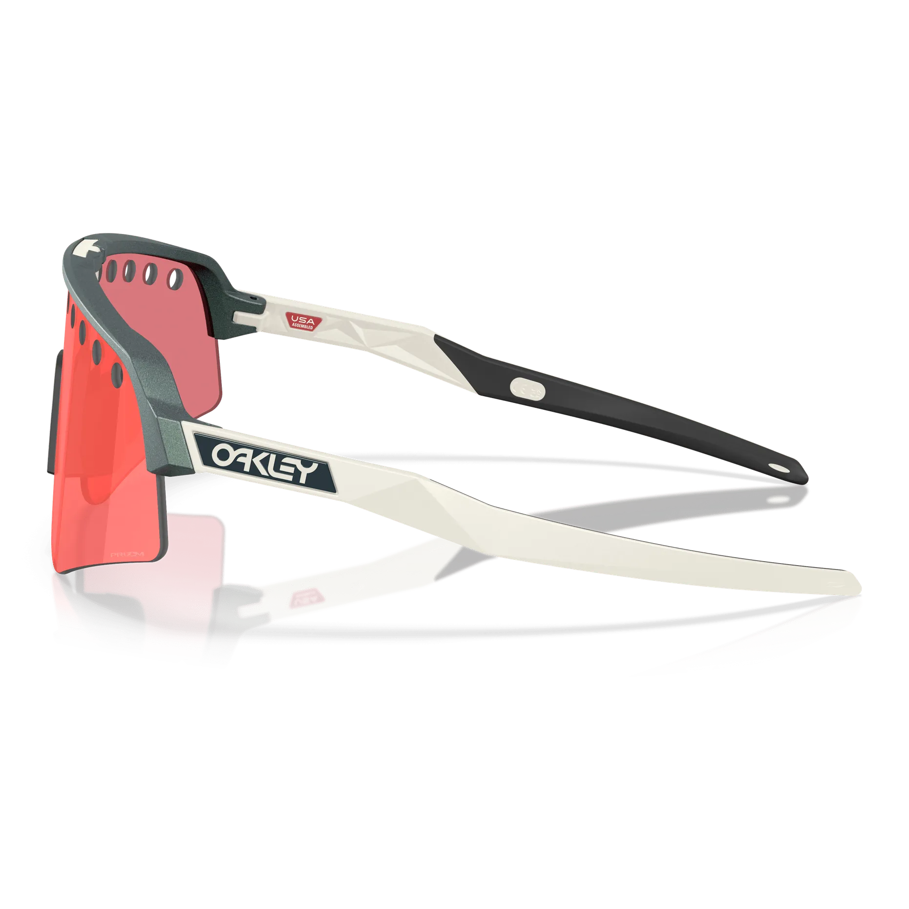 Oakley Sutro Lite Sweep sunglasses - Matte Silver/Blue Colorshift Prizm Trail Torch