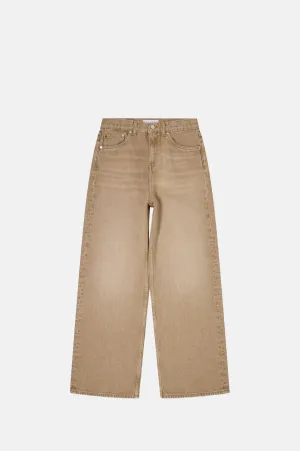 Olivia Pant Beige Amber Wash