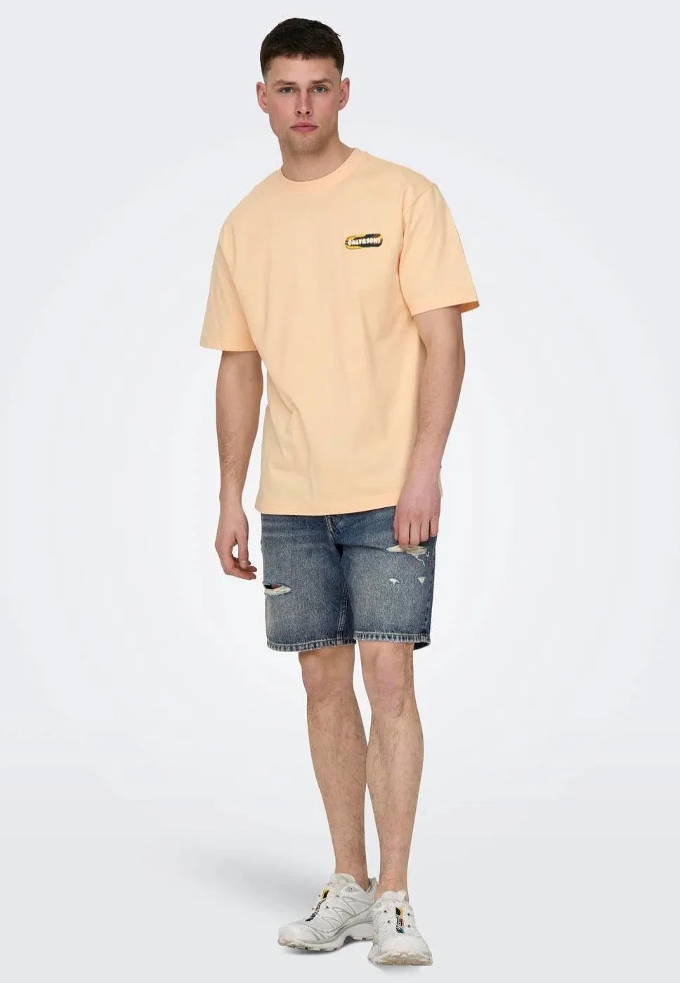 Only & Sons - Edge Ram Dark Blue Denim - Shorts