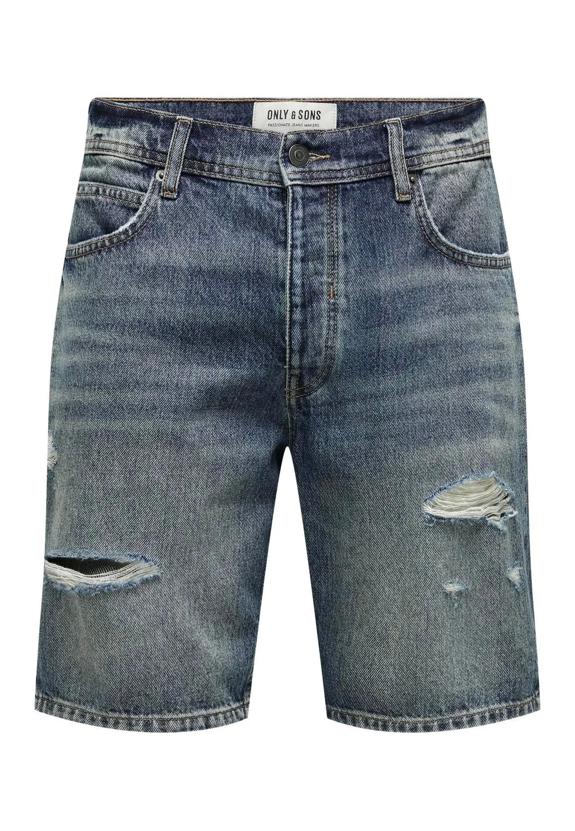 Only & Sons - Edge Ram Dark Blue Denim - Shorts
