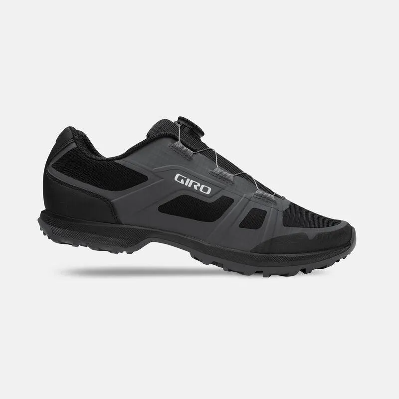 [Open Box] Giro Gauge Boa MTB Cycling Shoes (Dark Shadow/Black)