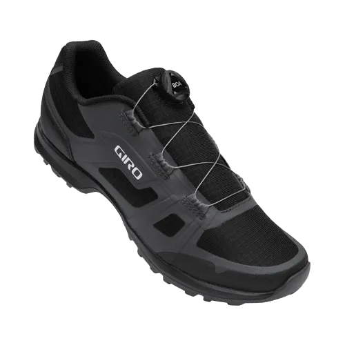 [Open Box] Giro Gauge Boa MTB Cycling Shoes (Dark Shadow/Black)