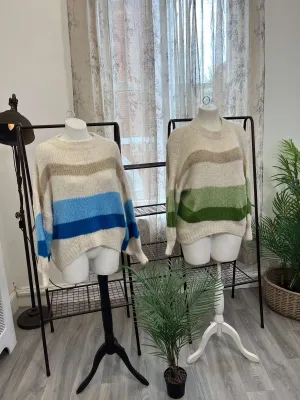 Orla Stripe Round Neck Jumper
