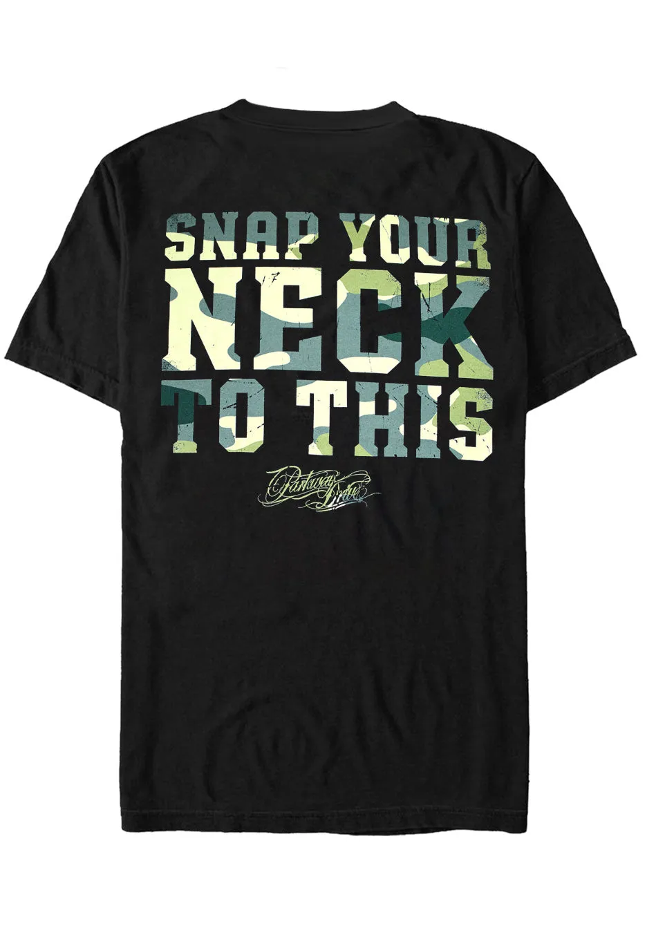 Parkway Drive - Snap Camo Anniversary Edition - T-Shirt
