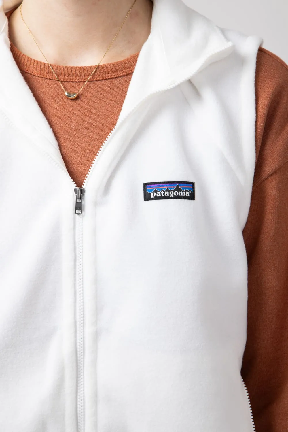 Patagonia Women's Classic Microdini Vest in White | 23175-BCW