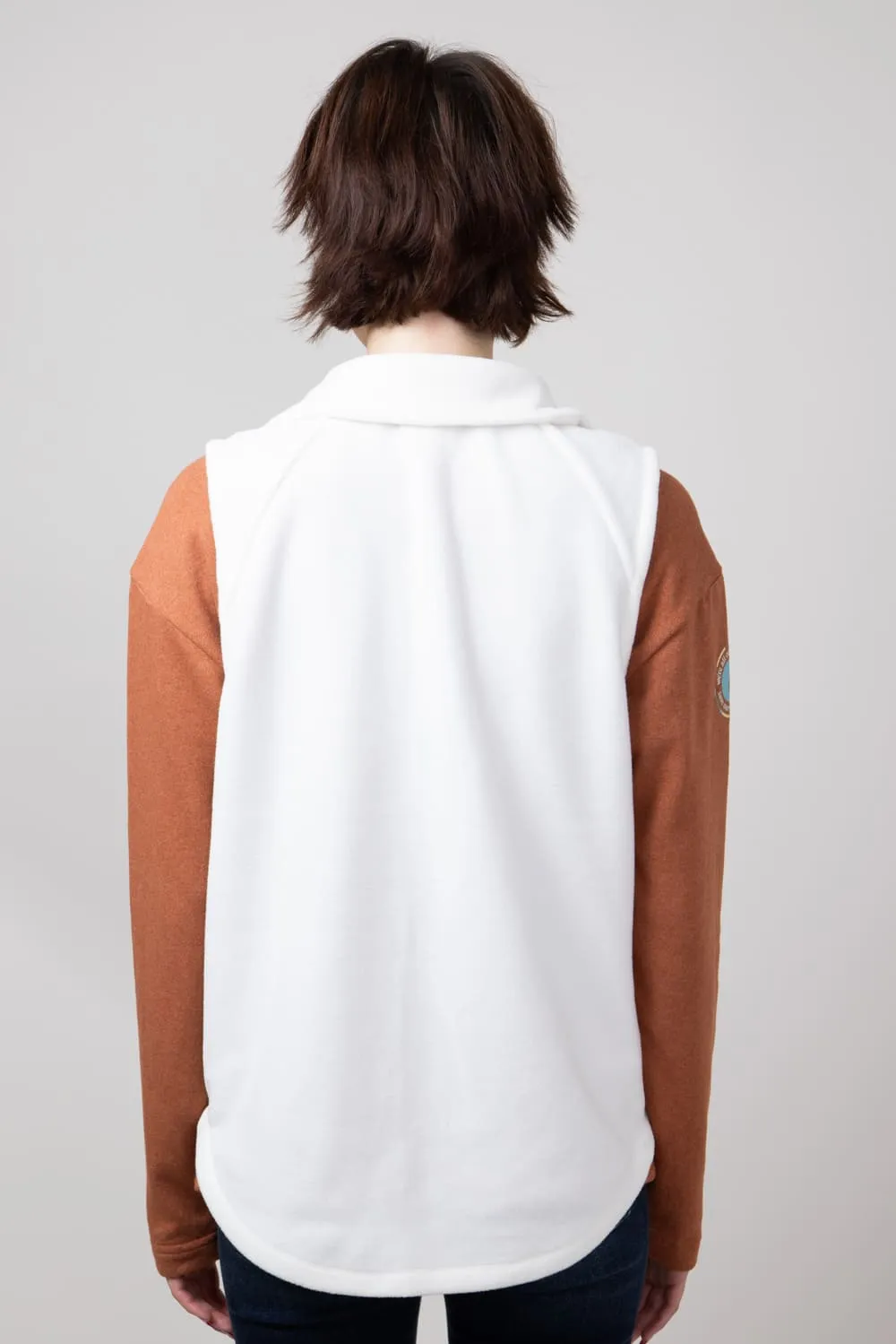 Patagonia Women's Classic Microdini Vest in White | 23175-BCW