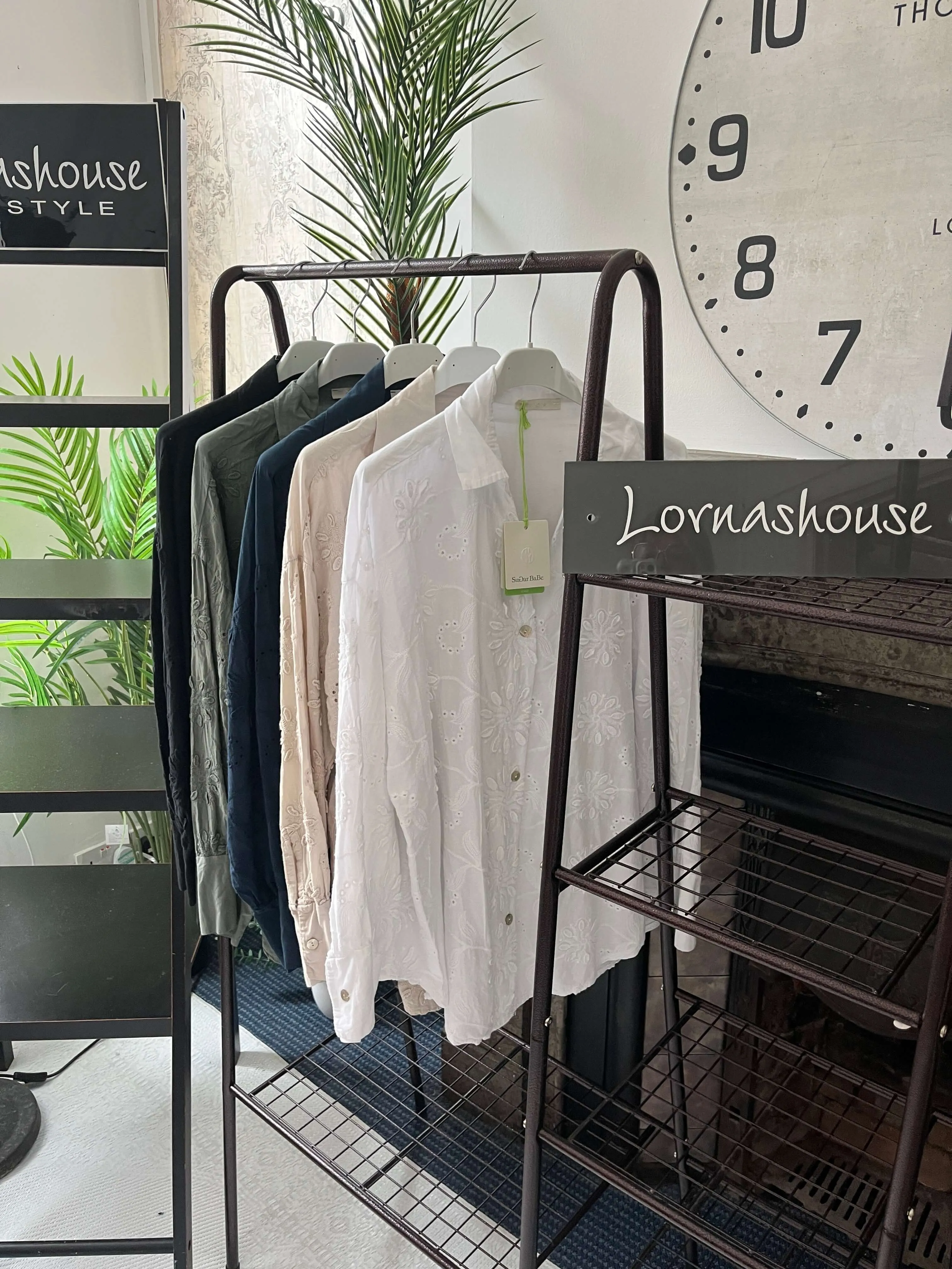 Patricia Embroidered Cotton Shirt
