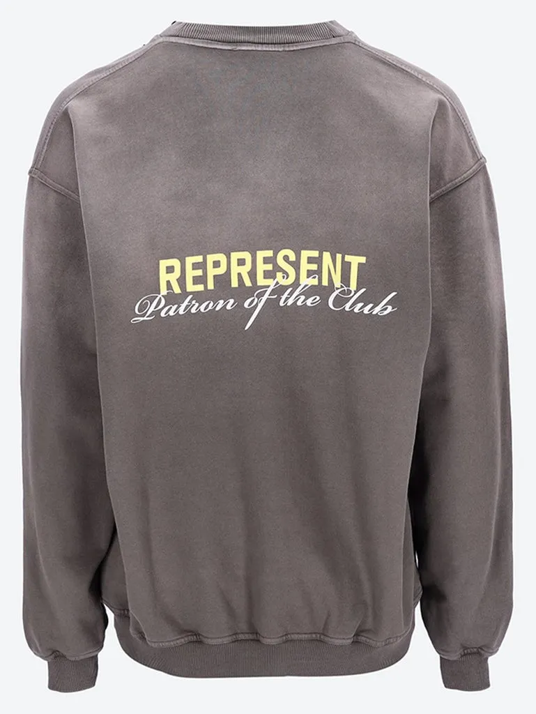 Patron of the club sweat