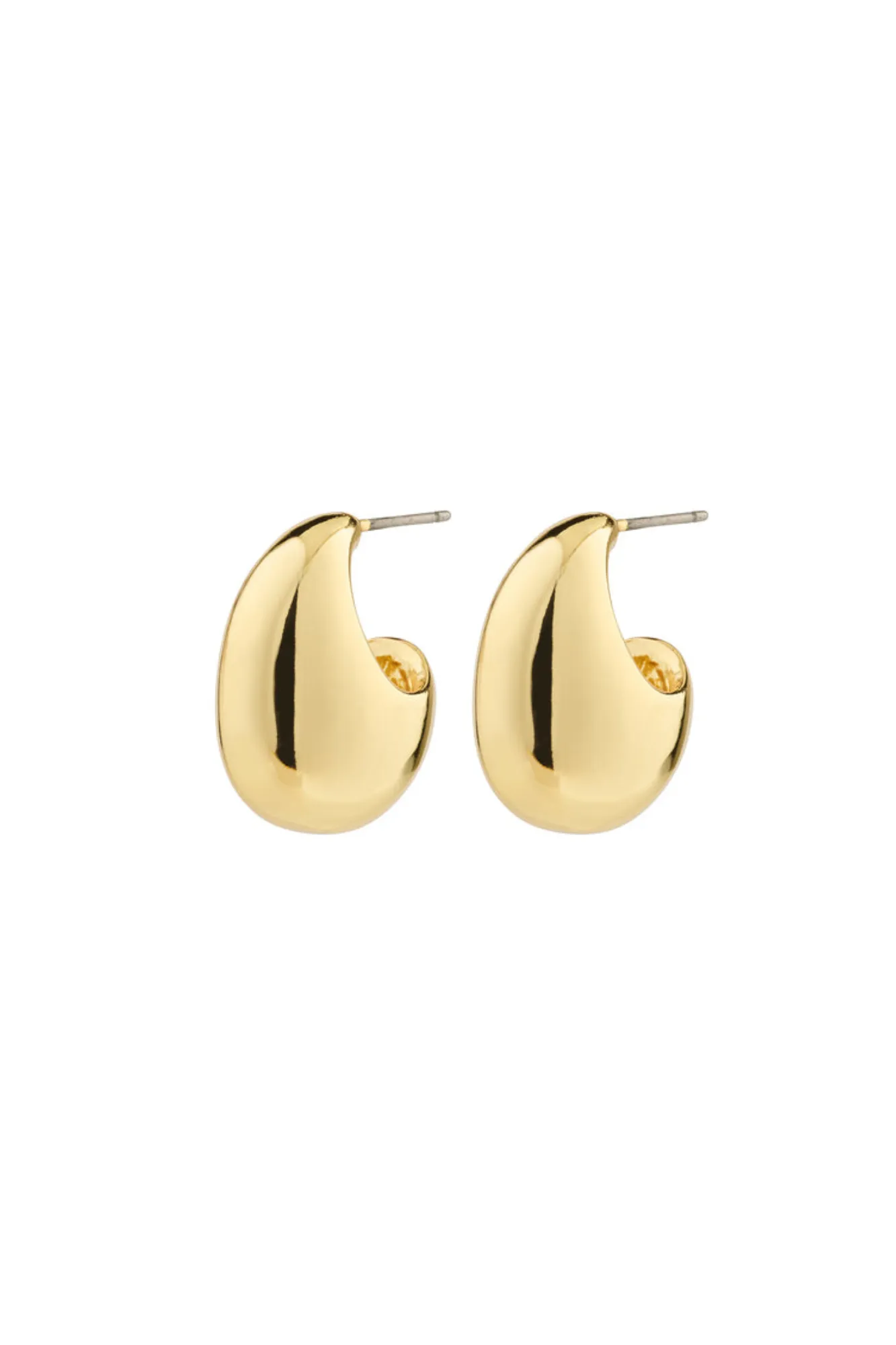Pilgrim Intent Recycled Earrings Gold Plated