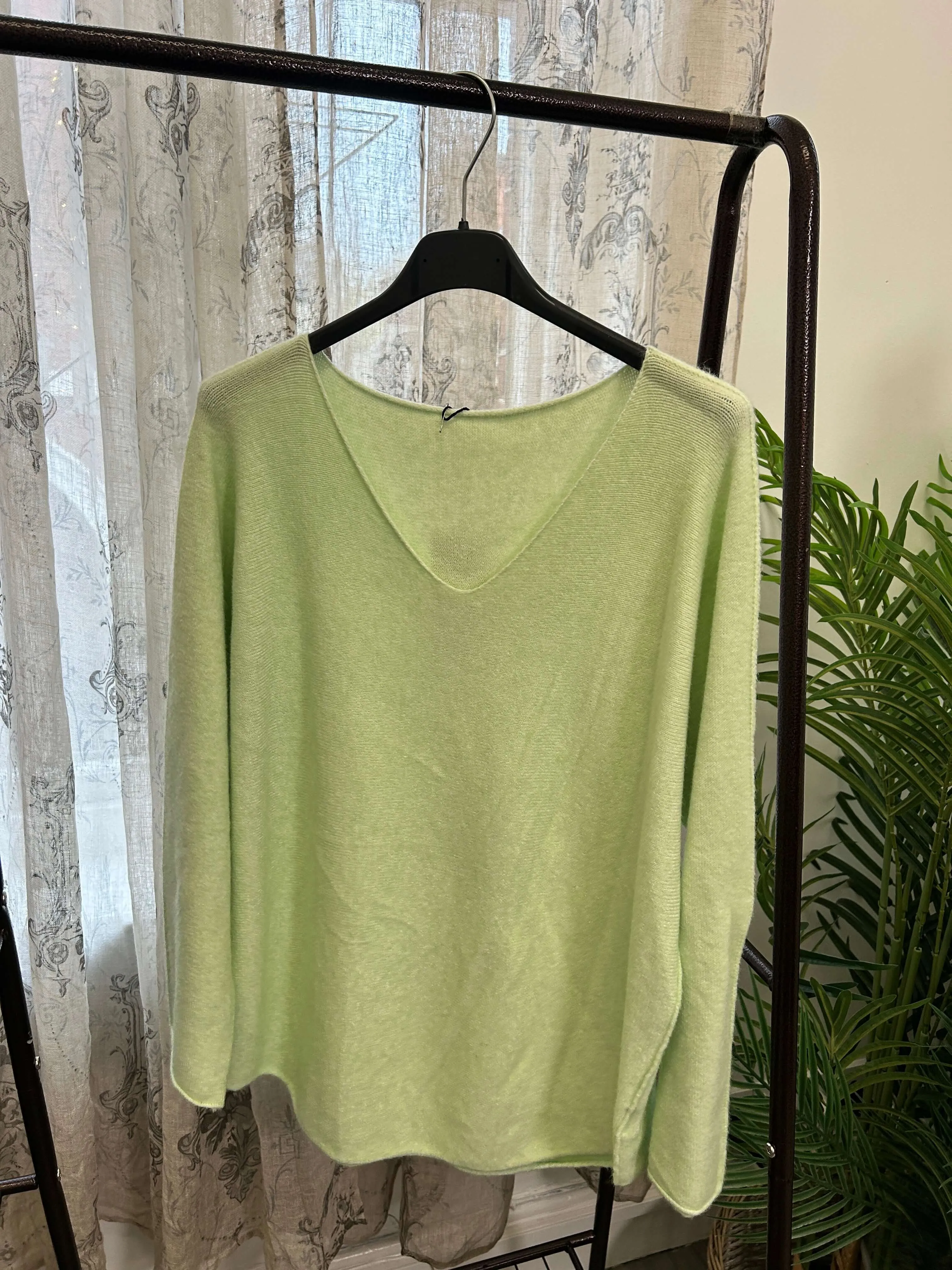 Pippa V Neck Super Soft Knit Jumper