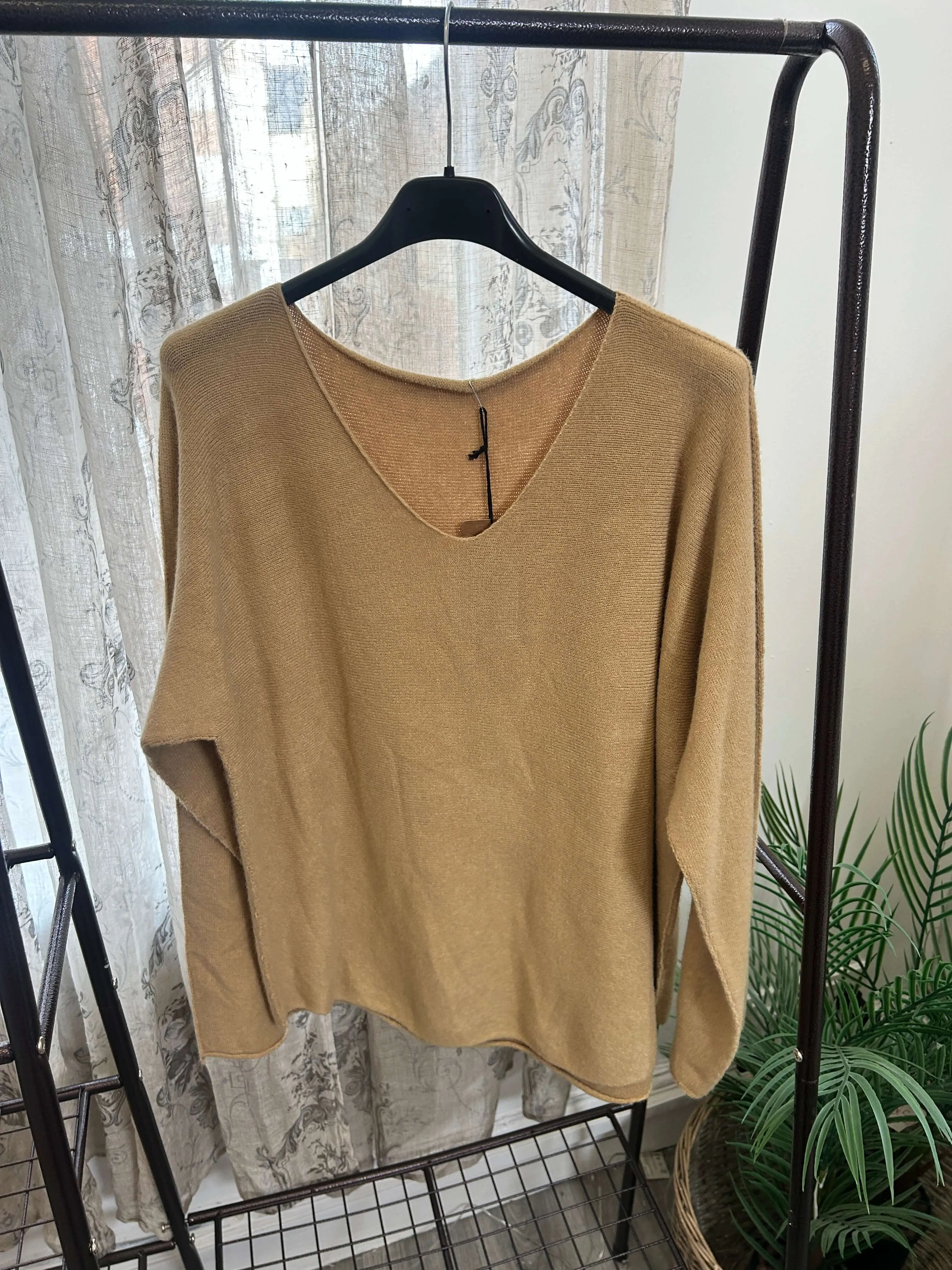 Pippa V Neck Super Soft Knit Jumper