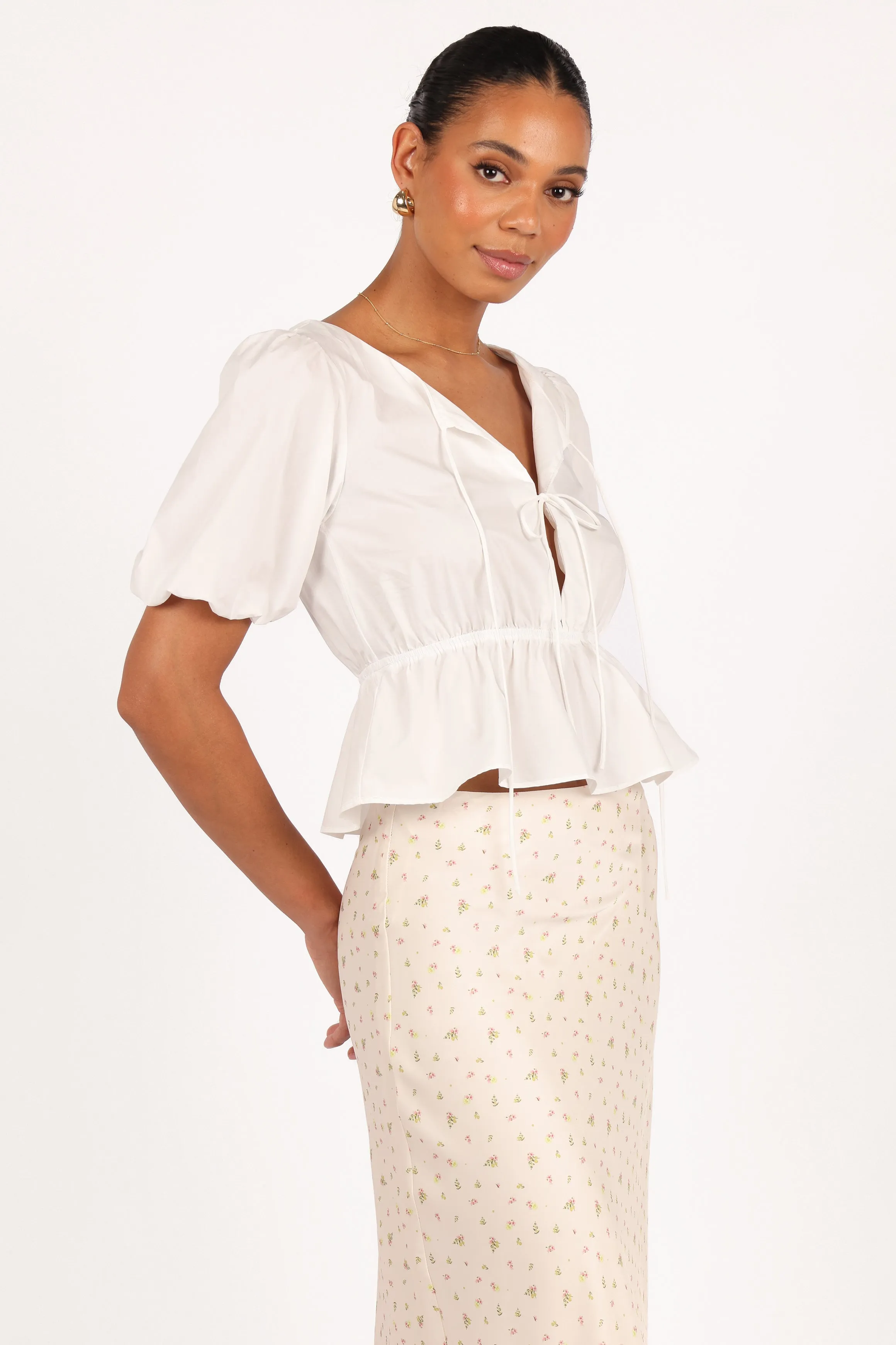 Pippi Top - Cloud White