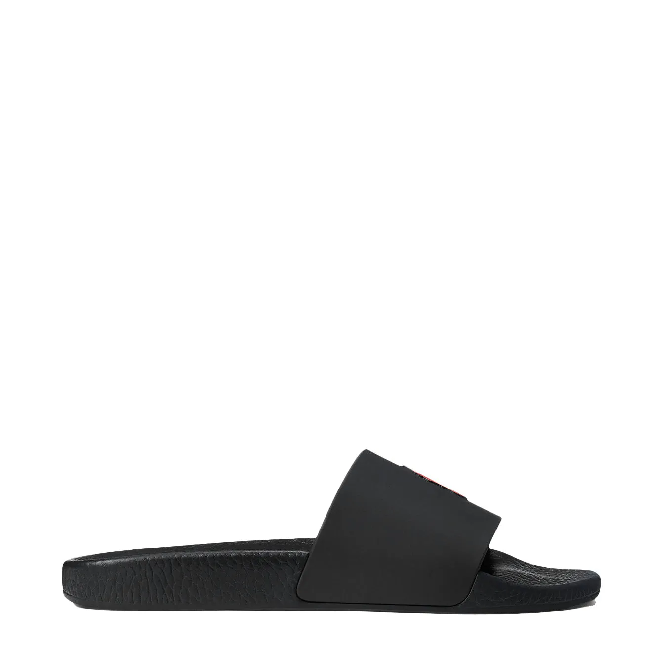 Polo Ralph Lauren Signature Pony Slide Black / Red Pp