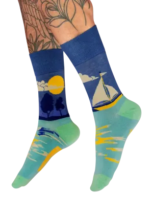 Powder Design Men's Socks - Smooth Sailing
