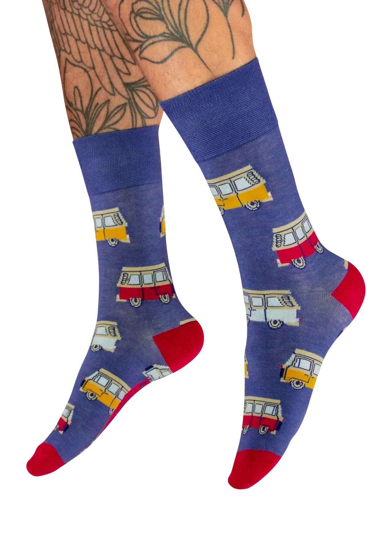 Powder Design Men's Socks - Vintage Van - Denim