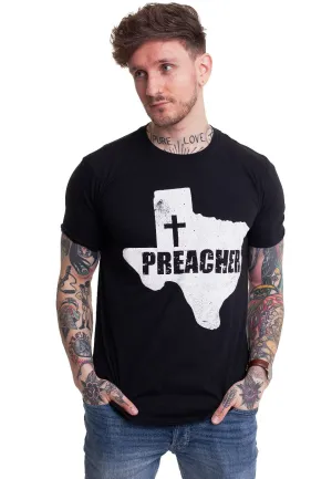 Preacher - Texas State Logo - T-Shirt