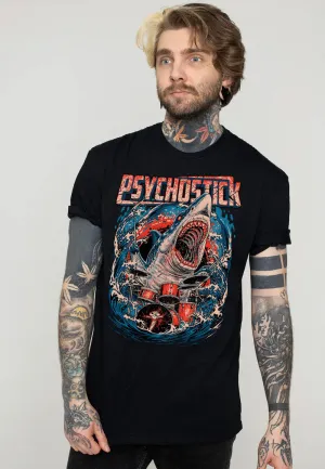 Psychostick - Drum Shark - T-Shirt