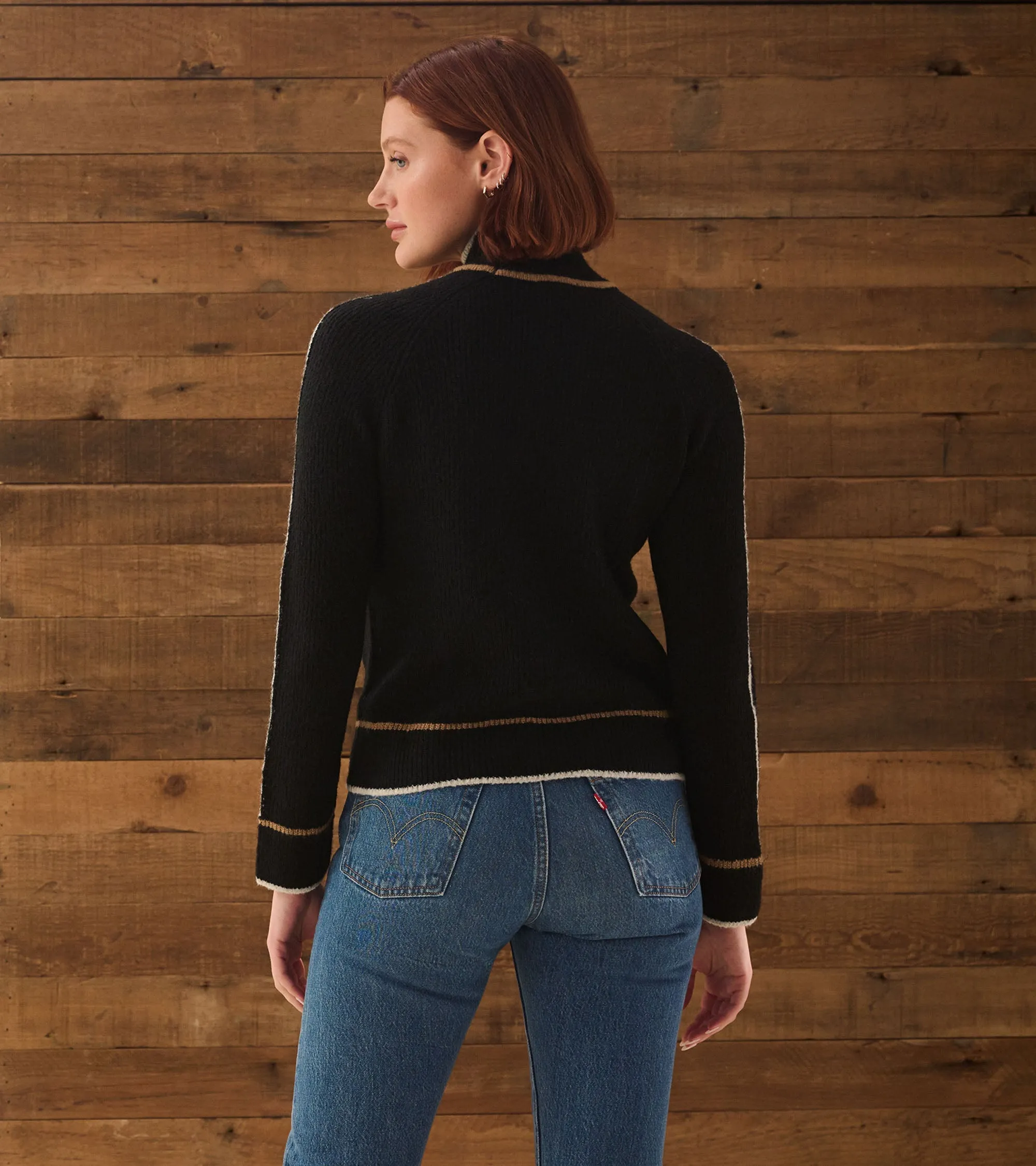 Raglan Pullover - Black -Hatley