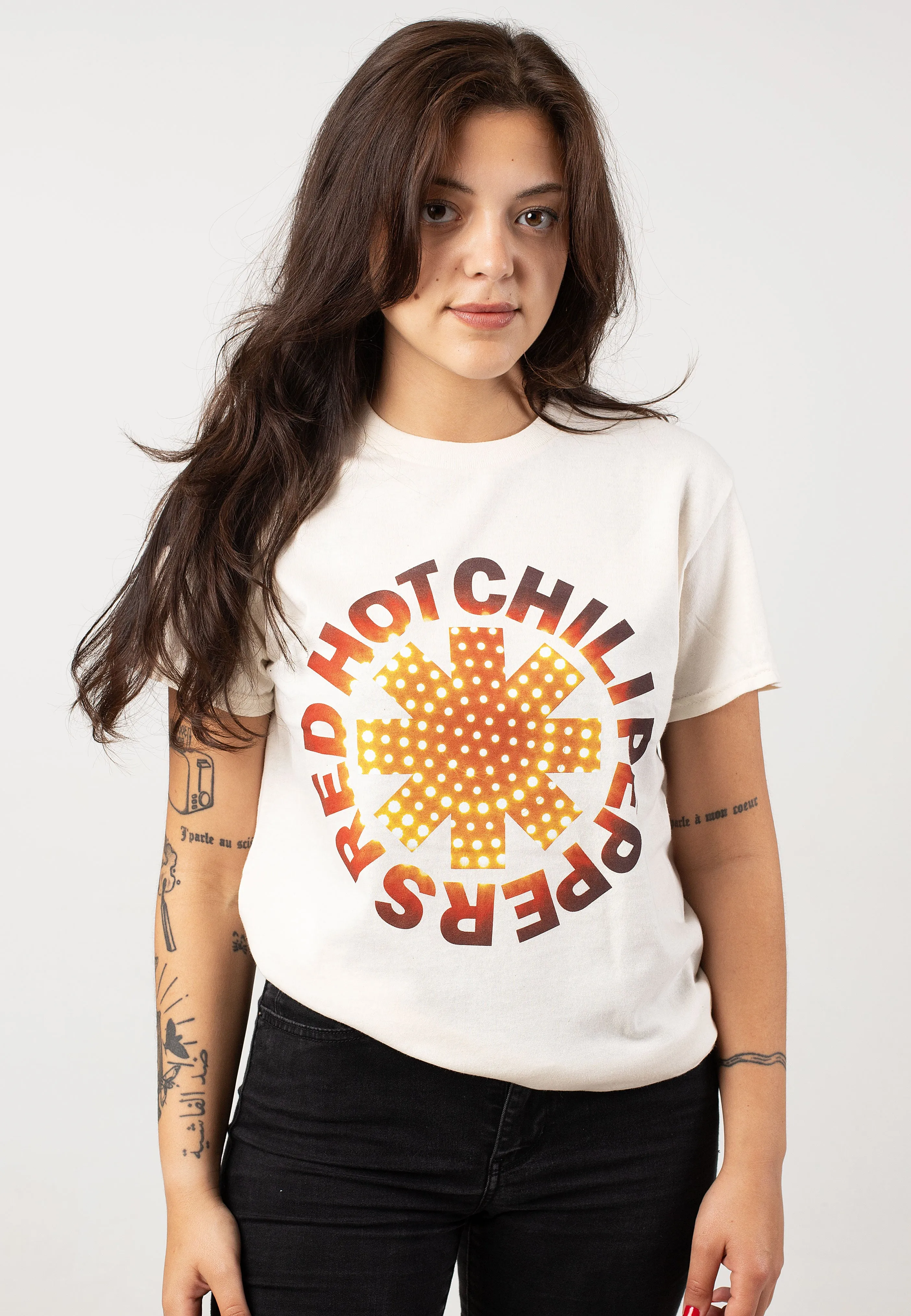 Red Hot Chili Peppers - Asterisk Light Cream - T-Shirt