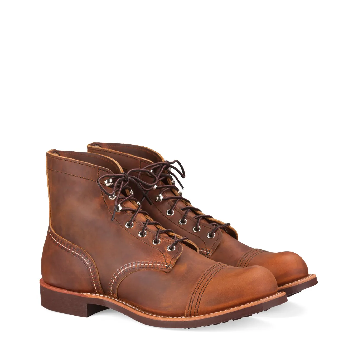 Red Wing Iron Ranger Boot Copper Rough and Tough