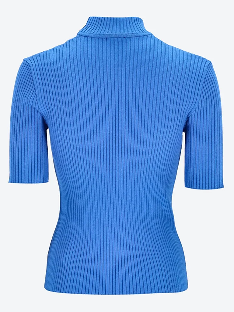 Reedition rib knit sweater