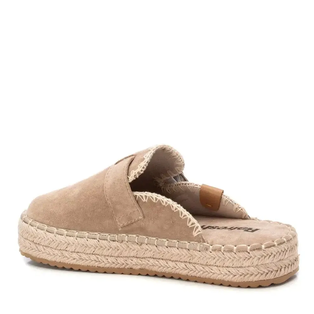 Refresh - Beige Microfiber Ladies Shoe