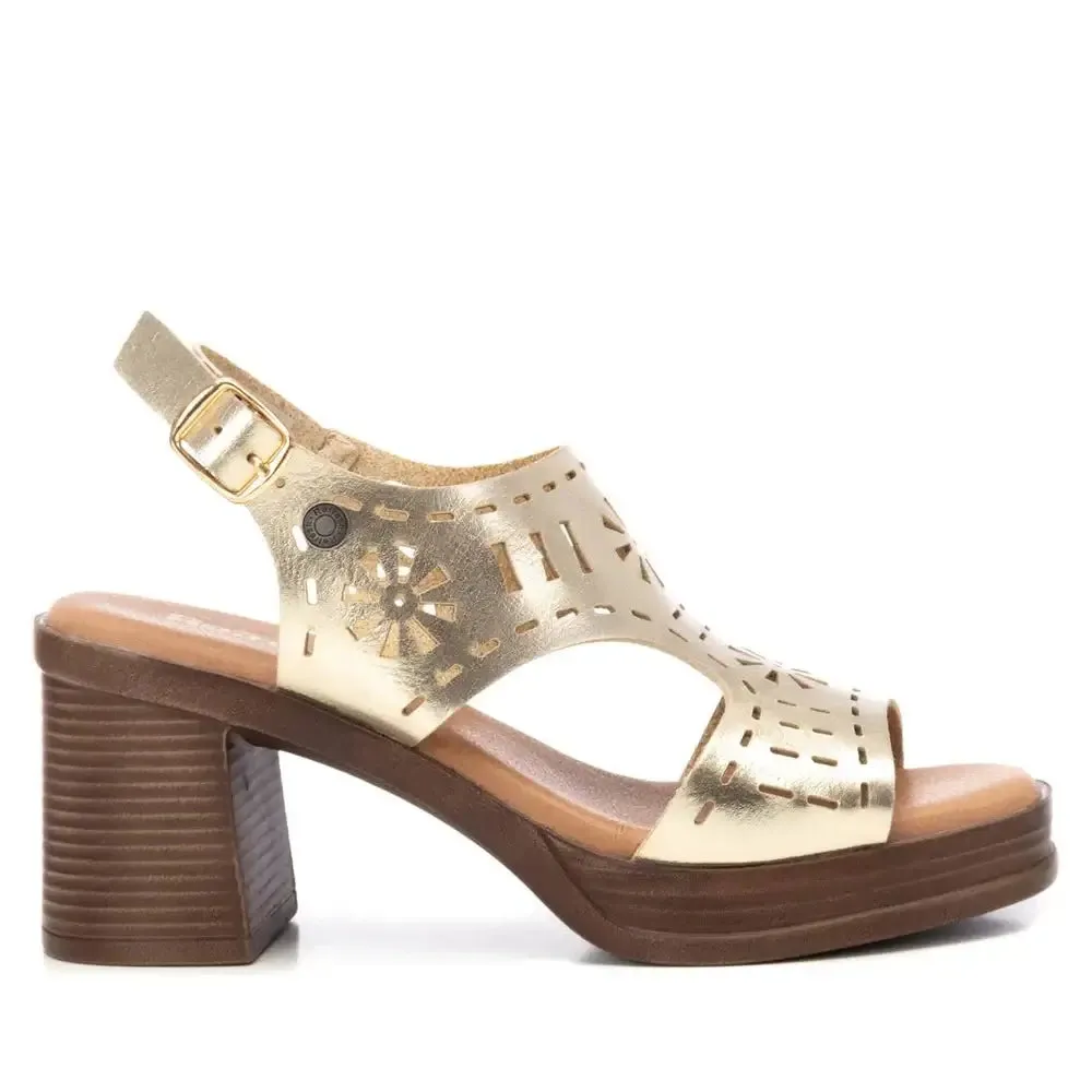 Refresh - Gold PU Ladies Sandals