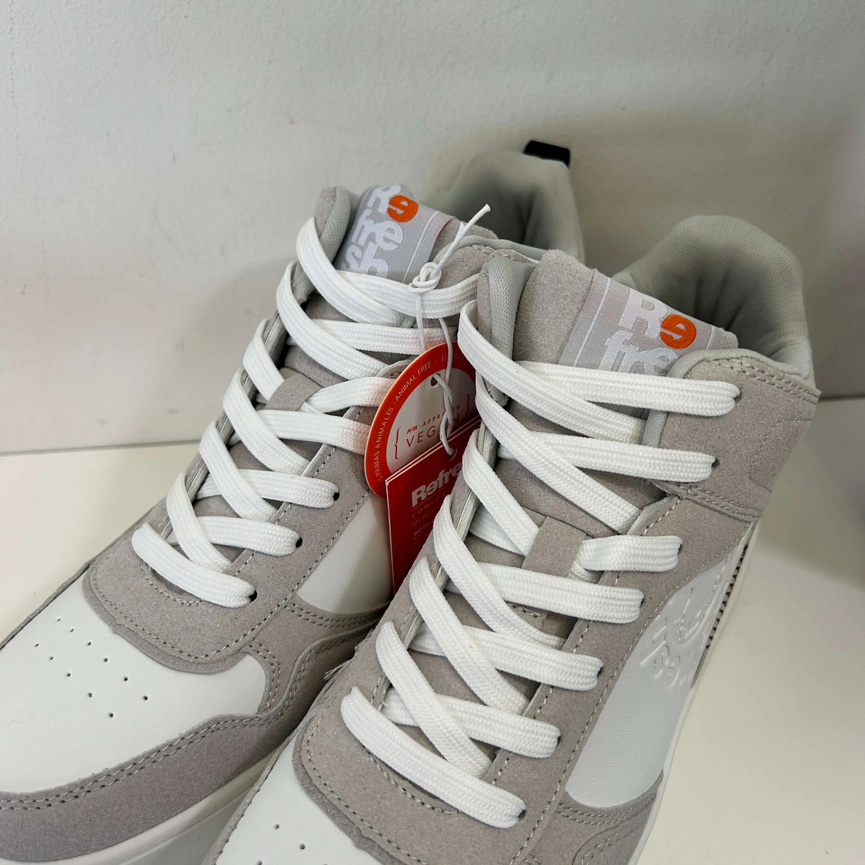 Refresh Ice Chunky Lace Up High Top Trainers