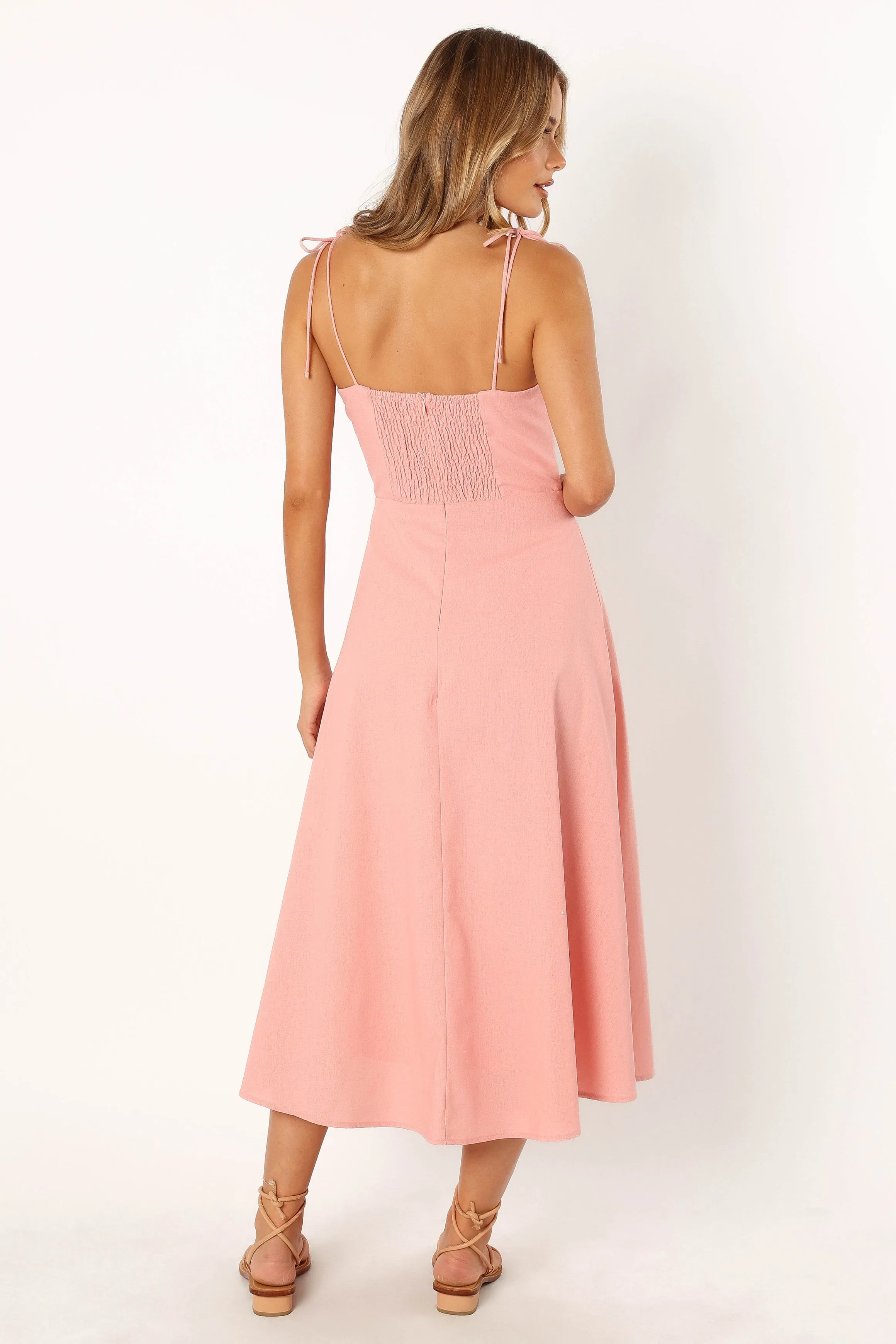 Remi Midi Dress - Soft Rose