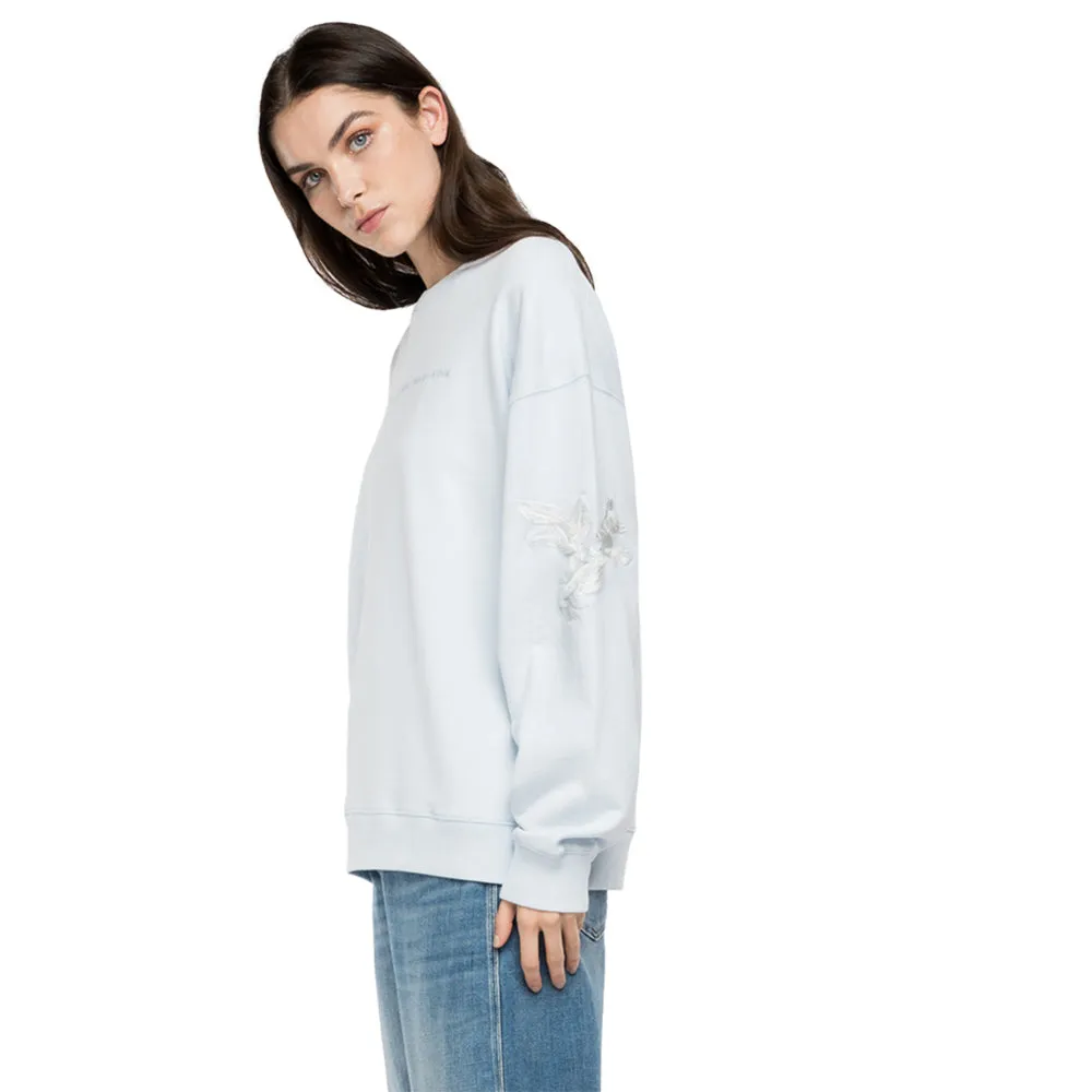 Replay Women's Crewneck Cotton  Sweatshirt