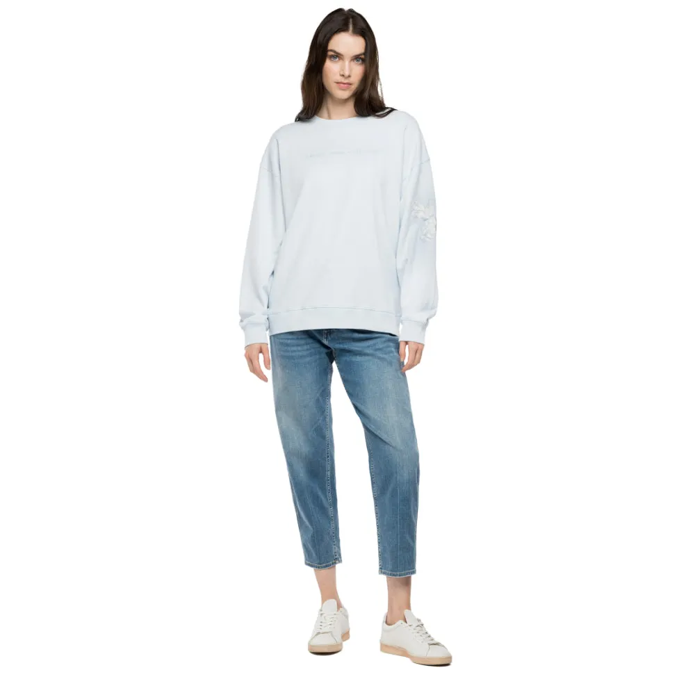 Replay Women's Crewneck Cotton  Sweatshirt