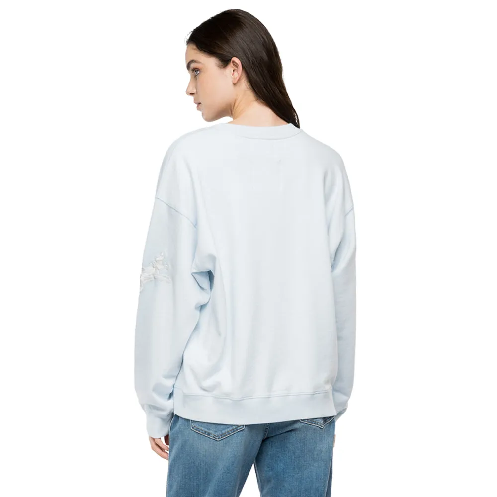 Replay Women's Crewneck Cotton  Sweatshirt