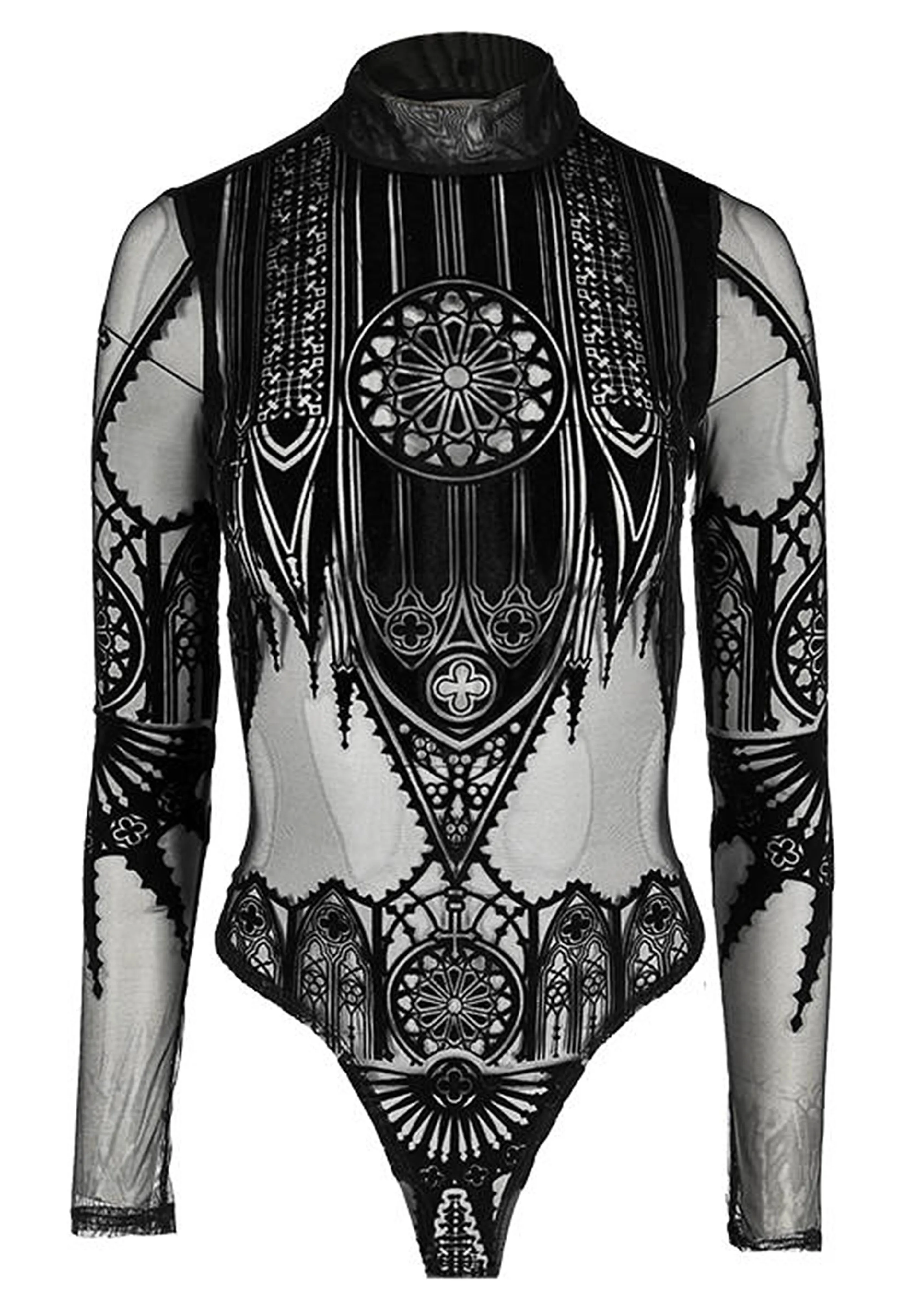 Restyle - Inverted Cathedral Mesh Black - Body