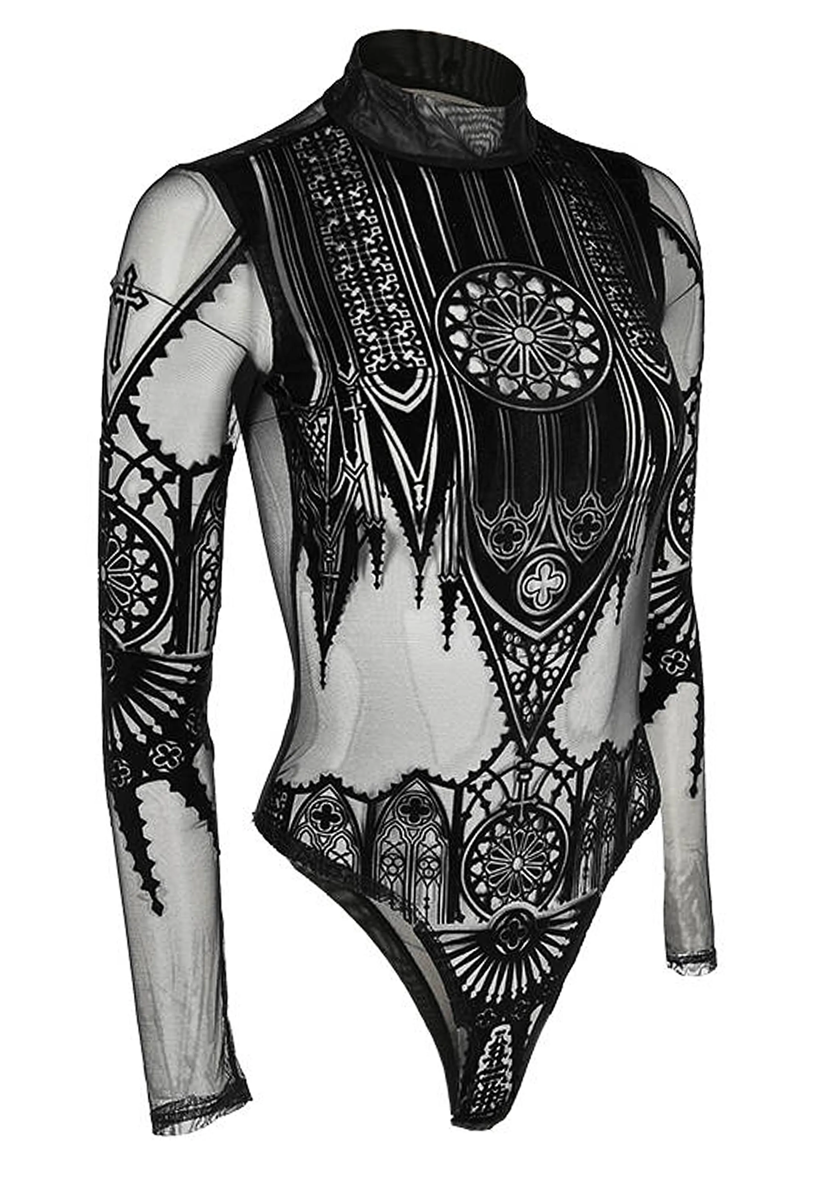 Restyle - Inverted Cathedral Mesh Black - Body
